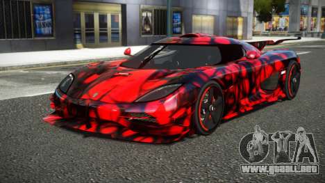 Koenigsegg Agera One RWZ S13 para GTA 4