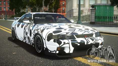 Nissan Skyline R33 DTI S11 para GTA 4