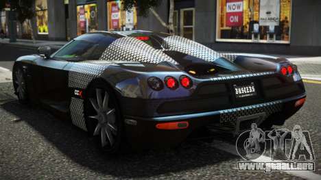 Koenigsegg CCX BQP S1 para GTA 4