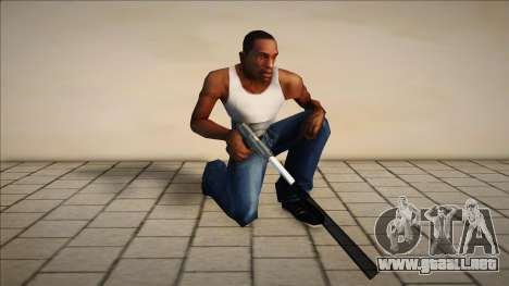 Modelo de pistola actualizado con silenciador para GTA San Andreas