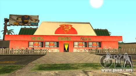 Pizzería en Idelwood para GTA San Andreas