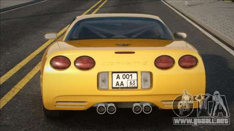 Chevrolet Corvette C5 Yellow para GTA San Andreas