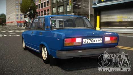 VAZ 2107 HG para GTA 4