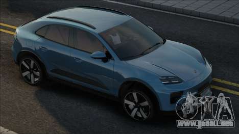 Porsche Macan Blue para GTA San Andreas