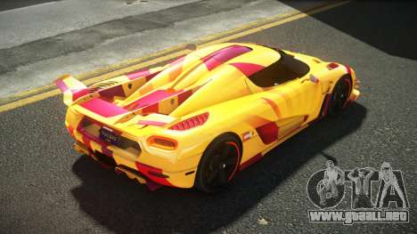 Koenigsegg Agera One RWZ S2 para GTA 4