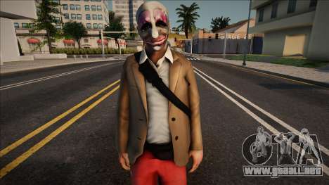 Robber - [Kane and Lynch Pay Day] para GTA San Andreas