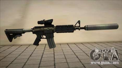 M4 Blek ver para GTA San Andreas