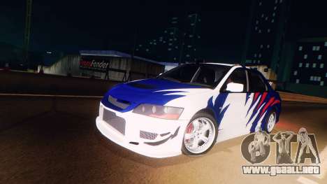 Mitsubishi Lancer Evolution IX FQ-360 2007 para GTA San Andreas