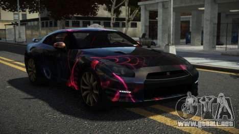 Nissan GT-R R35 JHR S9 para GTA 4