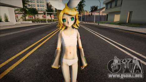 Kagamine Rin en traje de baño para GTA San Andreas