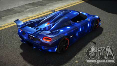 Koenigsegg Agera One RWZ S3 para GTA 4