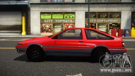 Toyota AE86 BNF para GTA 4