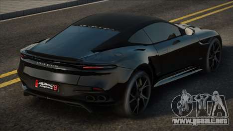 Aston Martin DBS Superleggera Blek para GTA San Andreas