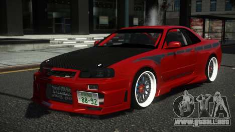 Nissan Skyline R33 AY-G para GTA 4