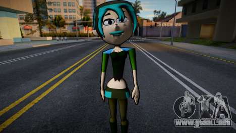 Gwen (Total Drama) para GTA San Andreas