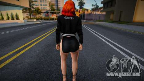 Chica joven en el estilo de CA 17 para GTA San Andreas