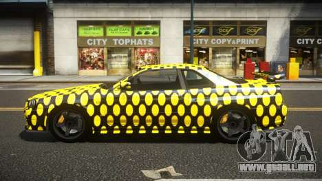 Nissan Skyline R34 ZL-R S4 para GTA 4