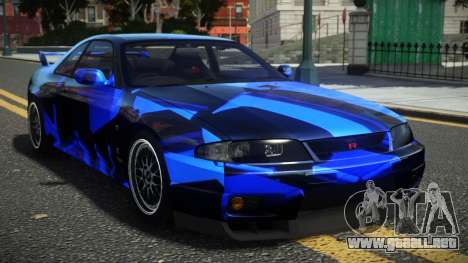 Nissan Skyline R33 DTI S13 para GTA 4