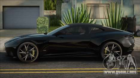 Aston Martin DBS Superleggera Blek para GTA San Andreas