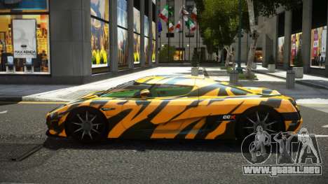 Koenigsegg CCX BQP S11 para GTA 4