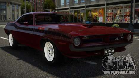 Plymouth Cuda HKS para GTA 4