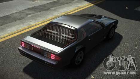 Chevrolet Camaro IROC-Z BN para GTA 4