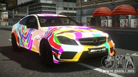 Mercedes-Benz C63 AMG RY-Q S2 para GTA 4