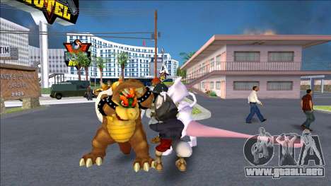 Bowser from Super Smash Bros Melee para GTA San Andreas