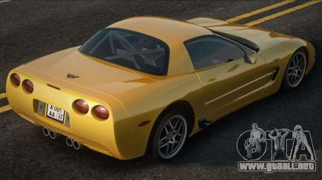 Chevrolet Corvette C5 Yellow para GTA San Andreas