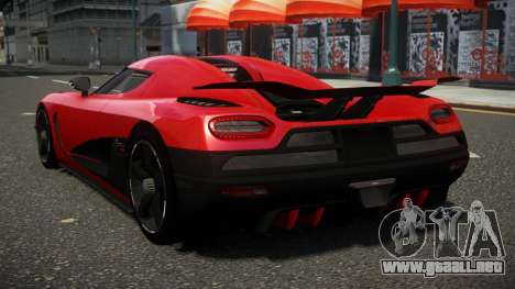 Koenigsegg Agera TGD para GTA 4