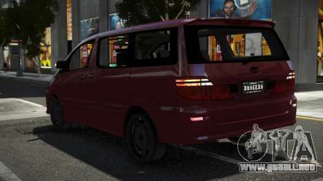 Toyota Alphard NFE para GTA 4