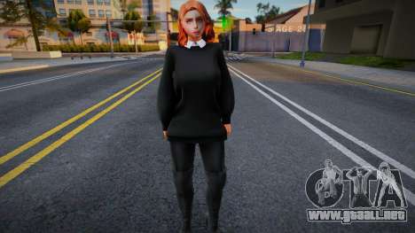 Muchacha joven en el estilo de CA 10 para GTA San Andreas