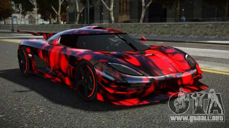 Koenigsegg Agera One RWZ S13 para GTA 4