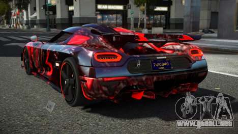 Koenigsegg Agera One RWZ S9 para GTA 4