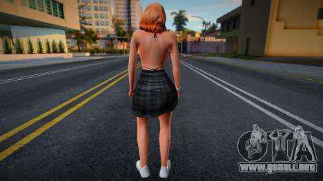 Chica joven en el estilo de CA 14 para GTA San Andreas