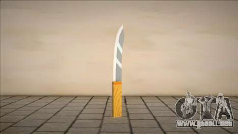 Cuchillo de Invisible Wall de My Hero Academia T para GTA San Andreas