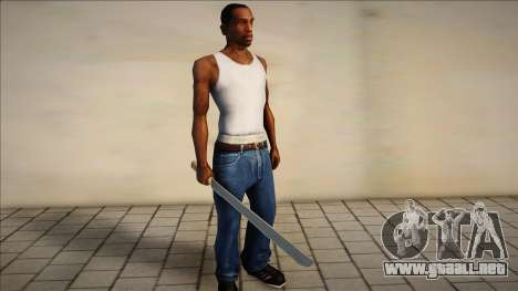 Modelo de Katana actualizado para GTA San Andreas