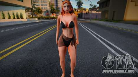 Muchacha joven en el estilo de CA 9 para GTA San Andreas