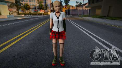 Marie Rose in School Uniform - Red para GTA San Andreas