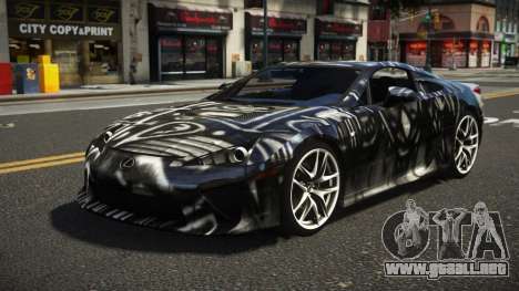 Lexus LFA JHK S6 para GTA 4