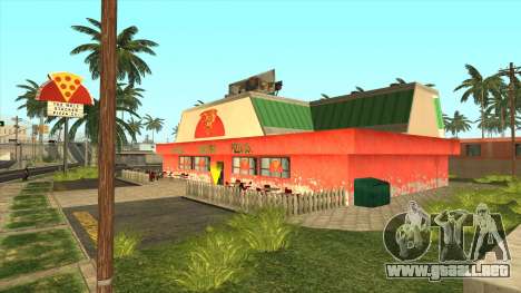 Pizzería en Idelwood para GTA San Andreas