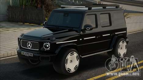 Mercedes-Benz EQG Ukr Plate para GTA San Andreas