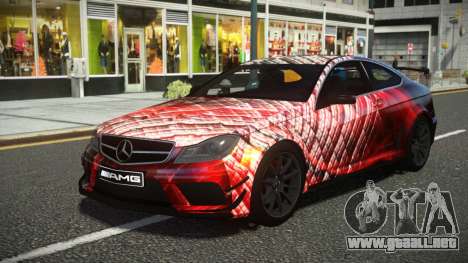 Mercedes-Benz C63 AMG RY-Q S14 para GTA 4