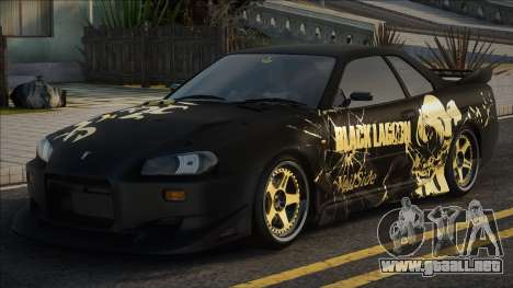 Nissan R34 GT-R Street Drag Model para GTA San Andreas