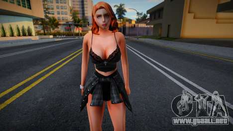 Chica joven en el estilo de CA 14 para GTA San Andreas