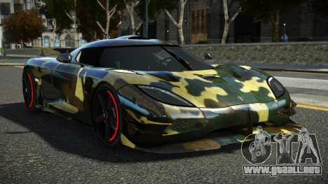 Koenigsegg Agera One RWZ S10 para GTA 4