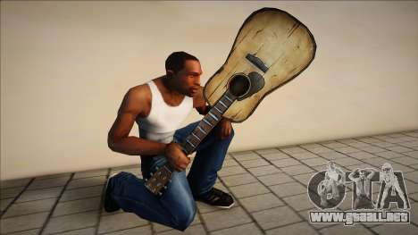 Guitarra del juego The Walking Dead para GTA San Andreas