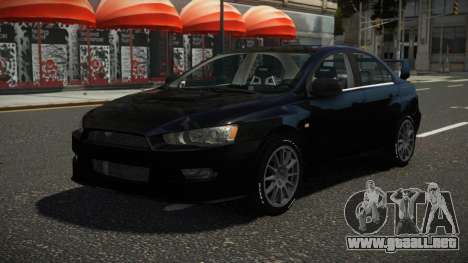 Mitsubishi Lancer X JKR para GTA 4