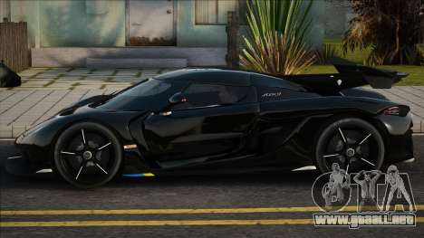 Koenigsegg Jesko Blek para GTA San Andreas