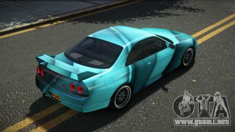 Nissan Skyline R33 DTI S6 para GTA 4